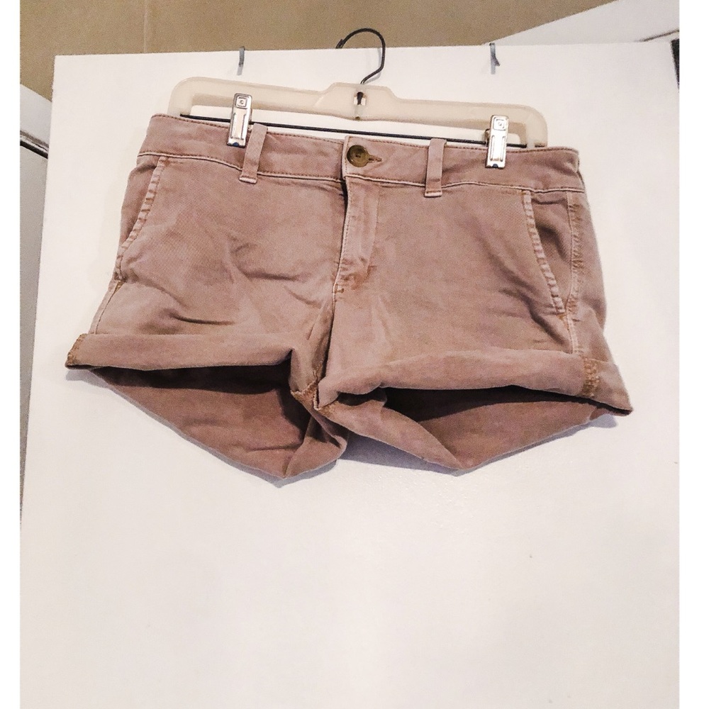 Stretchy jean shorts